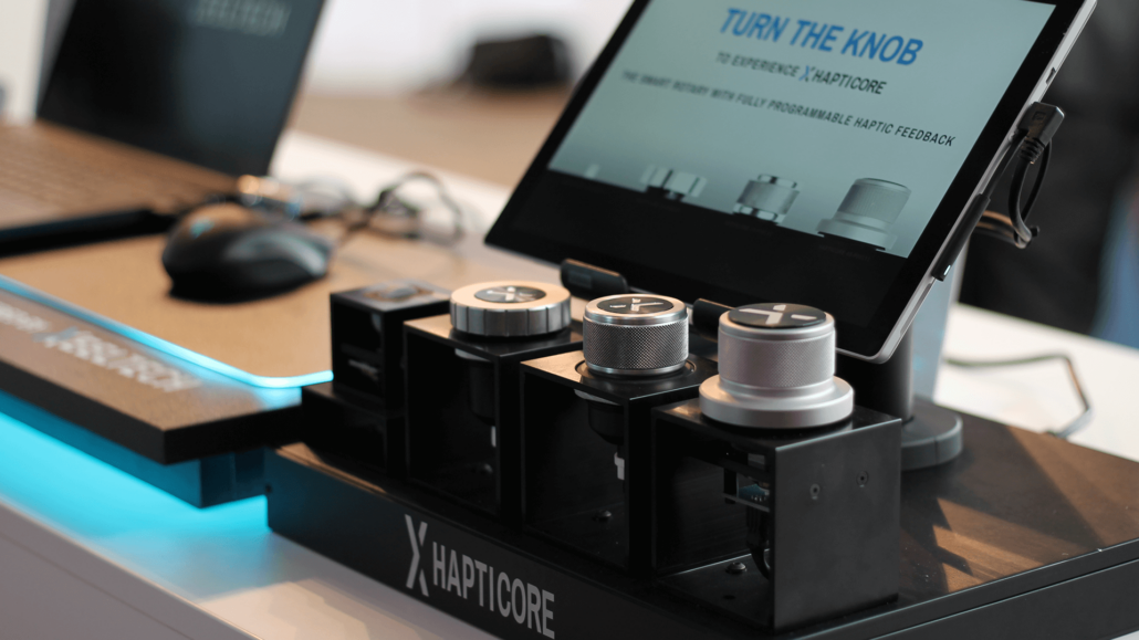 HAPTICORE The smart rotary haptic actuator for innovative HMIs
